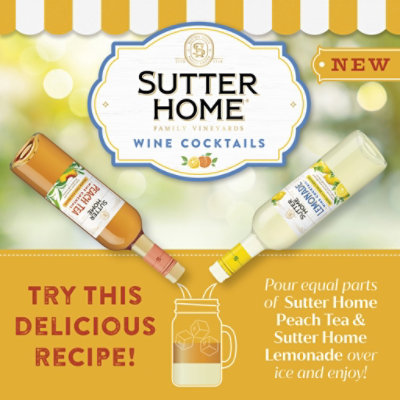 Sutter Home Lemonade Wine Cocktail - 4-187 Ml - Image 4