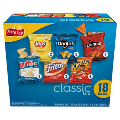 Frito-Lay Variety Pack Classic Mix - 18ct