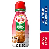 Coffee mate Zero Sugar Cinnamon Roll Coffee Creamer - 32 Fl. Oz. - Image 1