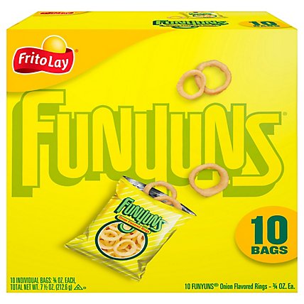 Funyuns Onion Flavored Rings - 7.5 OZ