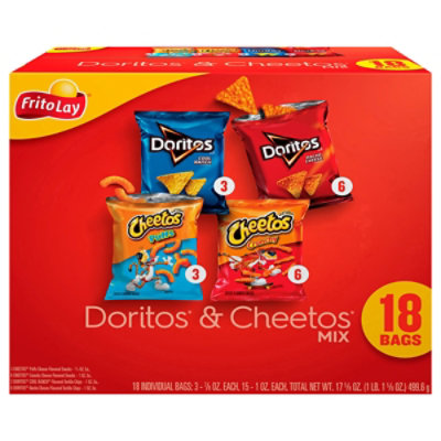 Frito-Lay Variety Pack Doritos & Cheetos Mix - 18ct - Image 3