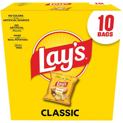 Lay's Classic Potato Chips - 10 Count - Image 2
