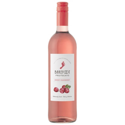 Barefoot Cellars Fruitscato Sweet Cranberry Wine - 750 ML