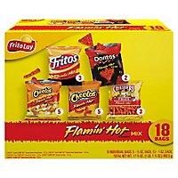 Frito Lay Snacks Flamin Hot Mix Variety - 17.375 OZ - Image 3