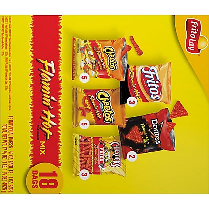 Frito Lay Snacks Flamin Hot Mix Variety - 17.375 OZ - Image 6