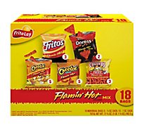 Frito Lay Snacks Flamin Hot Mix Variety - 17.375 OZ