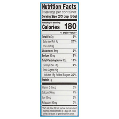 Chips Ahoy! Chocolate Chip Cookie Frozen Dairy Dessert  Scoopable Tub - 1.5 Quart - Image 4