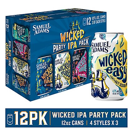 Sam Adams Wicked Vp In Cans - 12-12 FZ - Image 2