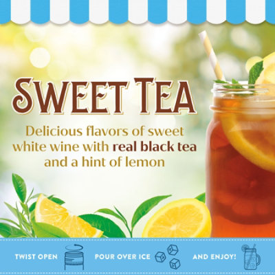 Sutter Home Sweet Tea with Lemon Wine Cocktail Bottle - 750 Ml - albertsons
