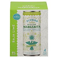 Flybird Cktl Marg Baja Lime Can Pack Wine - 4-250 ML - Image 1