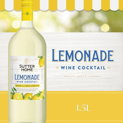 Sutter Home Lemonade Wine Cocktail Bottle - 1.5 Liter - Image 1