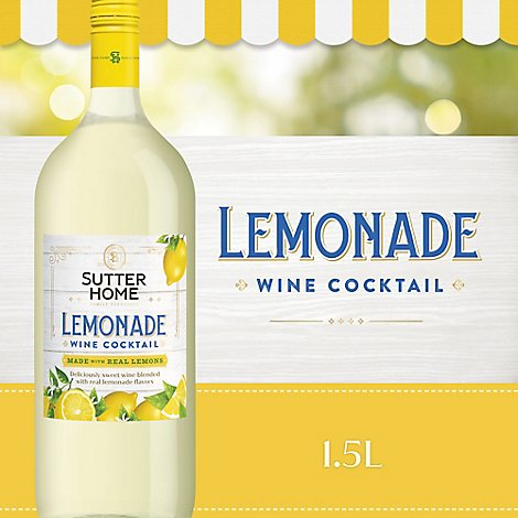 Sutter Home Lemonade Wine Cocktail Bottle - 1.5 Liter