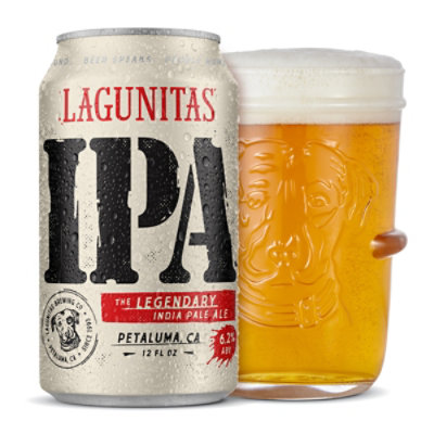Lagunitas IPA Cans - 6-12 Fl. Oz. - Image 4