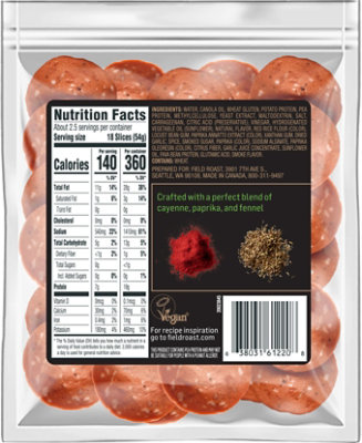 Field Roast Pepperoni Slices Plnt Bsd - 5 OZ - Image 7