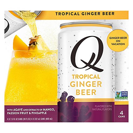 Q Tonic Ginger Beer Tropical - 30 FZ - Image 3