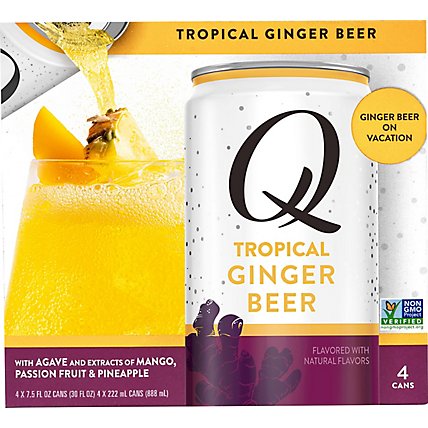 Q Tonic Ginger Beer Tropical - 30 FZ - Image 6