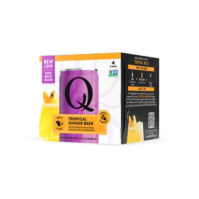 Q Tonic Ginger Beer Tropical - 30 FZ - Image 1