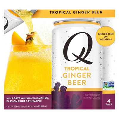 Q Tonic Ginger Beer Tropical - 30 FZ - Randalls