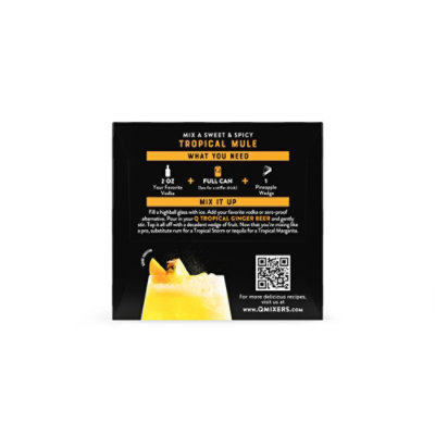 Q Tonic Ginger Beer Tropical - 30 FZ - Image 3