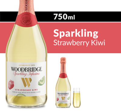Woodbridge Spark Inf Strawberry Kiwi Bottle Wine - 750 ML