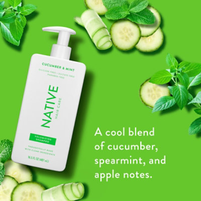 Cucumber & Mint Volumizing Shampoo - 16.5 OZ - Image 2