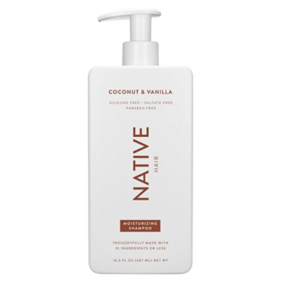 Native Shampoo Coconut Vanilla Moisturiz - 16.5 OZ - Image 3