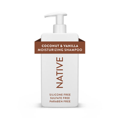 Native Shampoo Coconut Vanilla Moisturiz - 16.5 OZ