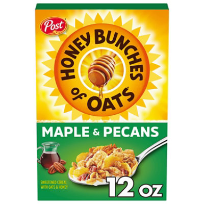Post Honey Bunches Of Oats Maple Pecan - 12 OZ