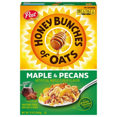 Post Honey Bunches Of Oats Maple Pecan - 12 OZ - Image 3