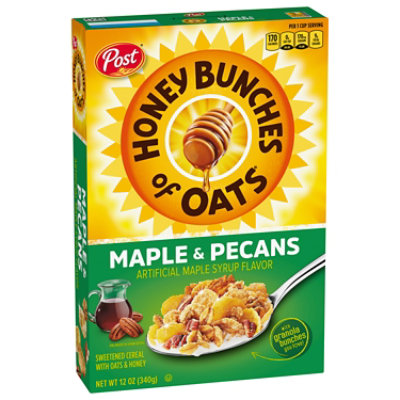 Post Honey Bunches Of Oats Maple Pecan - 12 OZ - Image 5