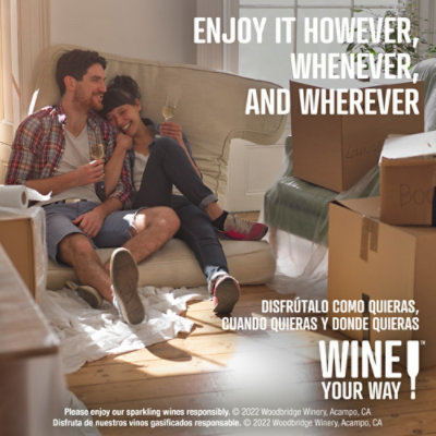 Woodbridge Sparkling Infusions Sweet Peach Sparkling Wine - 750 Ml - Image 3