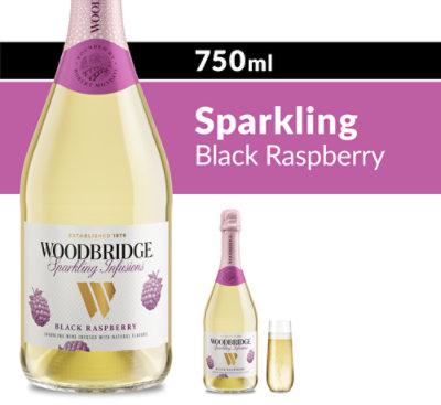 Woodbridge Sparkling Infusions Black Raspberry Sparkling Wine - 750 Ml