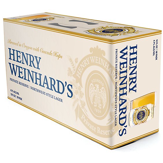 Henrys Private Reserve In Cans - 18-12 FZ
