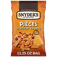 Snyders of Hanover Cheddar Cheese Pretzel Pieces - 11.25 Oz - Image 2