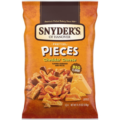 Snyder's of Hanover Cheddar Cheese Flavored Pretzel Pieces - 11.25 Oz - Image 1