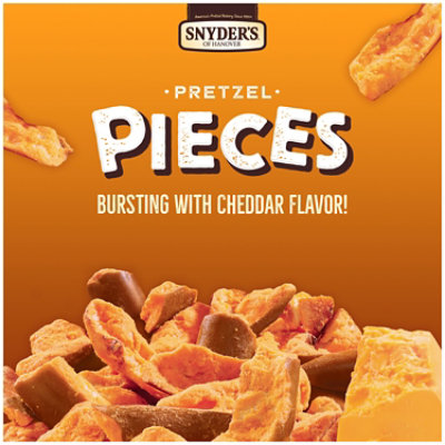 Snyder's Of Hanover Cheddar Cheese Flavored Pretzel Pieces - 11.25 Oz - Image 2