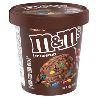 M&M'S Chocolate Ice Cream Pint - 16 Oz - Image 2