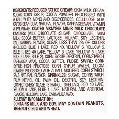 M&M'S Chocolate Ice Cream Pint - 16 Oz - Image 7