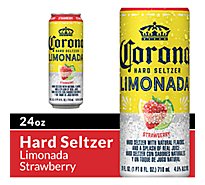 Corona Limonada Strawberry Hard Seltzer - 24 Fl. Oz.