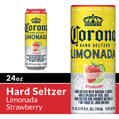 Corona Limonada Strawberry Hard Seltzer - 24 Fl. Oz. - Image 1