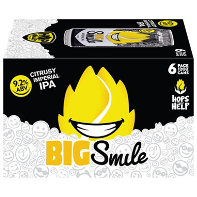 Hop Valley Pineapple Stash House Craft Beer 6.7% ABV In Cans - 6-12 Fl. Oz. - Image 2