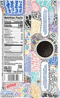 Oreo Pride 2022 Double Stuf Cookies 15.25z - 15.25 OZ - Image 6