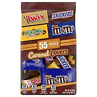 Snickers M&M'S Caramel TWIX & Milky Way Caramel Lovers Chocolate Candy - 33.43 Oz - Image 1