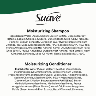 Suave Shampoo/conditioner Almond & Shea Butter 2 18 Oz. - 2 - 18OZ - Image 3