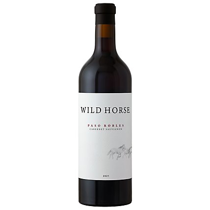 Wild Horse Paso Robles Cabernet Sauvignon Wine - 750 ML - Image 1
