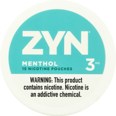 Zyn Menthol 3mg - 15-.21 OZ - Image 2