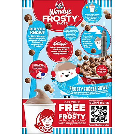 Kellogg's Wendys Frosty Chocolatey Breakfast Cereal - 8.3 Oz - Image 5