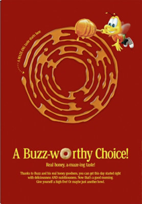 Honey Nut Cheerios Whole Grain Oats Gluten Free Breakfast Cereal Giant Size - 27.2 OZ - Image 5