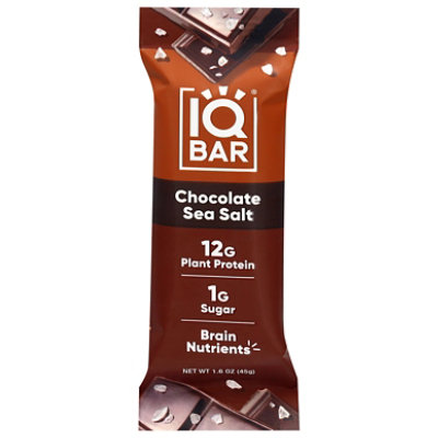 IQBAR Chocolate Sea Salt Protein Bar - 1.6 Oz