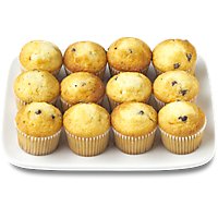 Chocolate Chip Muffins Mini 12 Count - EA - Image 1